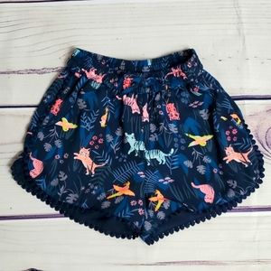 H&M Girls Jungle Pattern Shorts